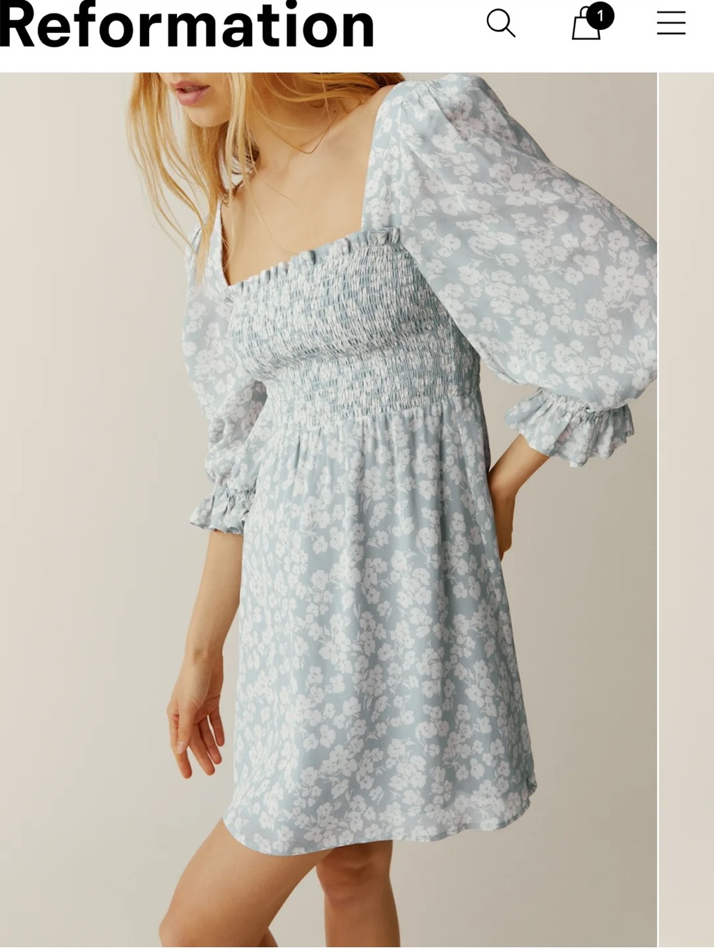 Reformation Zaria Dress
